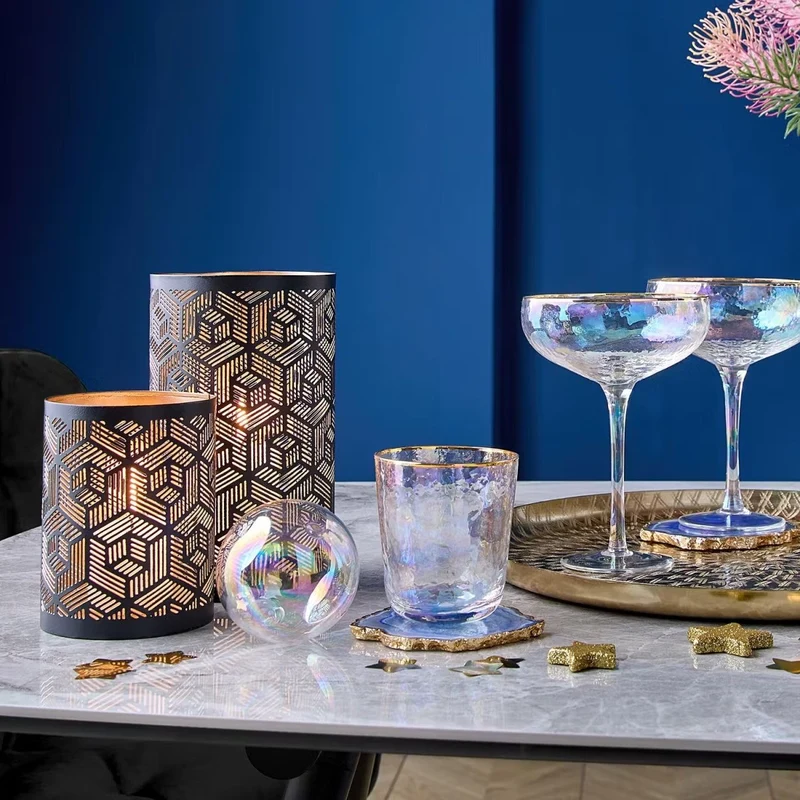 SMERALDA Trinkgläser 6er-Set – Elegante Smaragdgrüne Gläser Mit Strukturdesign