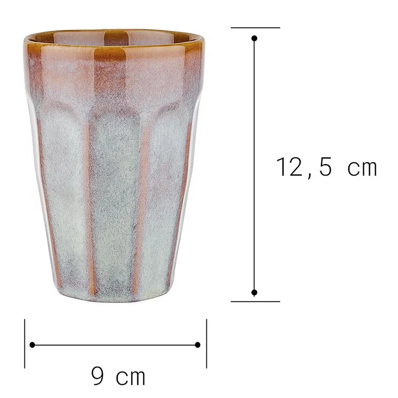BERGAMO Latte Macchiato Tasse 6er-Set – Glasbecher Für Kaffee-Spezialitäten