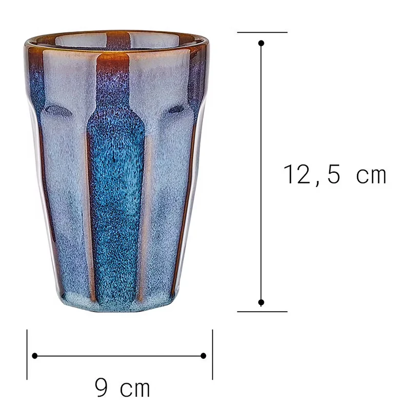 BERGAMO Latte Macchiato Tasse 6er-Set – Glasbecher Für Kaffee-Spezialitäten