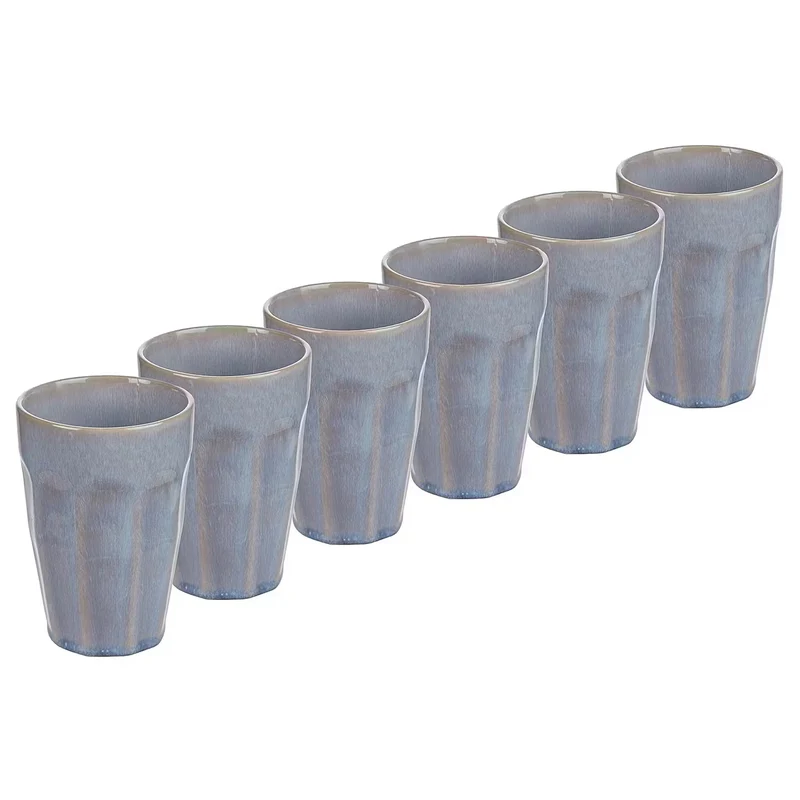 BERGAMO Latte Macchiato Tasse 6er-Set – Glasbecher Für Kaffee-Spezialitäten