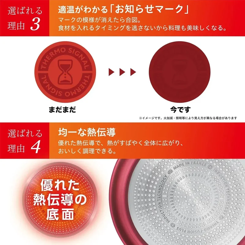 T-Fal IH Rouge Unlimited Non-Stick Frying Pan, 10.2 inch Cooker
