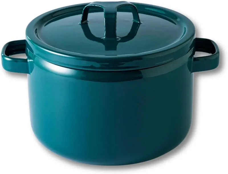 Takumi Japan Enameled Cast Iron Pot, Dual-Handle, 3L IH Compatible