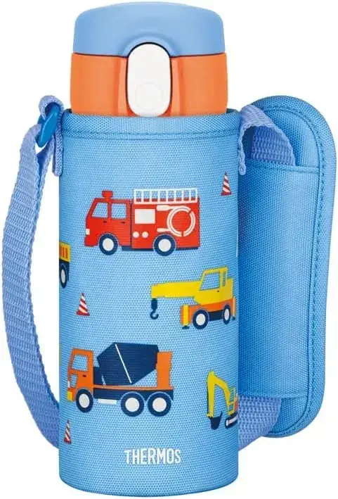 Thermos Kids Vacuum Insulated Straw Flask for Travel 410ml