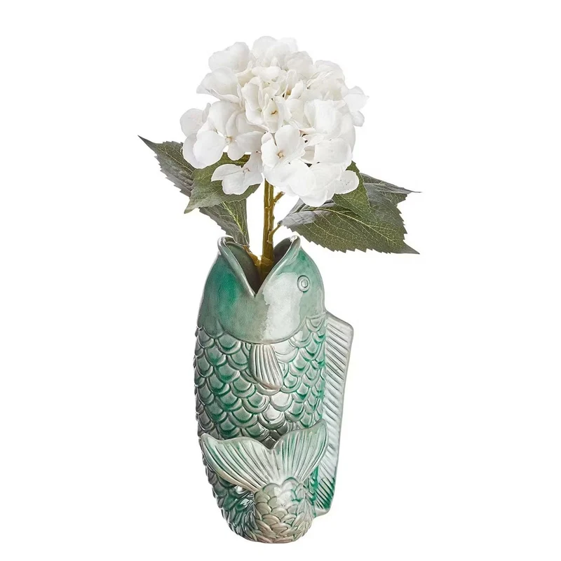 KOI Vase – Dekorative Fischvase aus Steingut