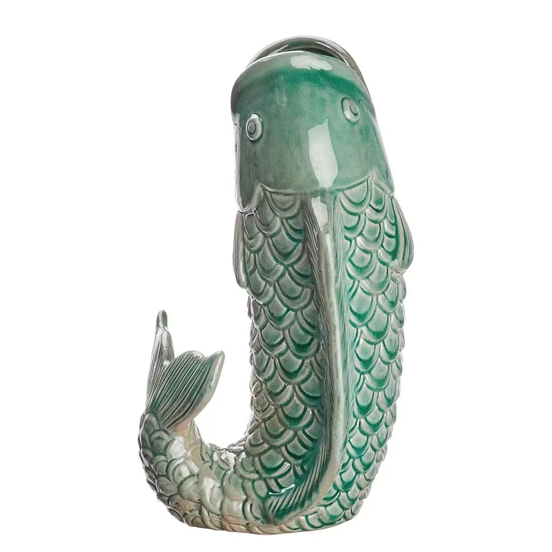 KOI Vase – Dekorative Fischvase aus Steingut