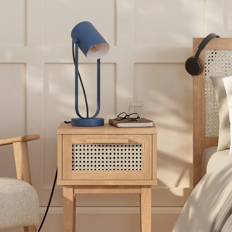 ON STAGE Schreibtischlampe – Verstellbare Metall-Tischlampe im Spot-Design