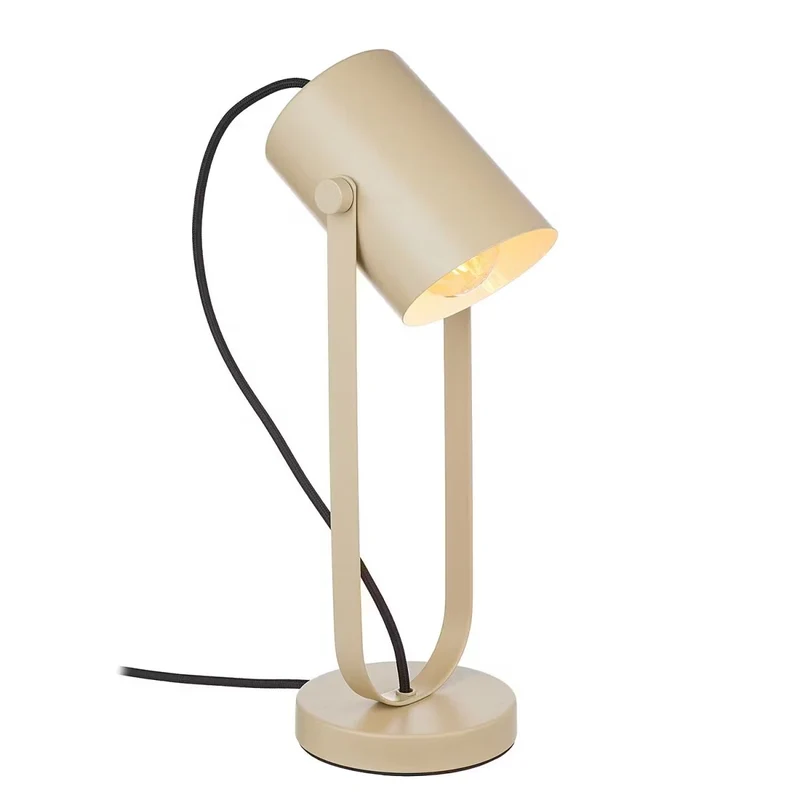 ON STAGE Schreibtischlampe – Verstellbare Metall-Tischlampe im Spot-Design