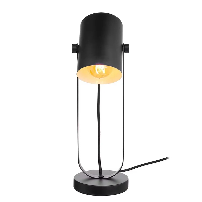 ON STAGE Schreibtischlampe – Verstellbare Metall-Tischlampe im Spot-Design
