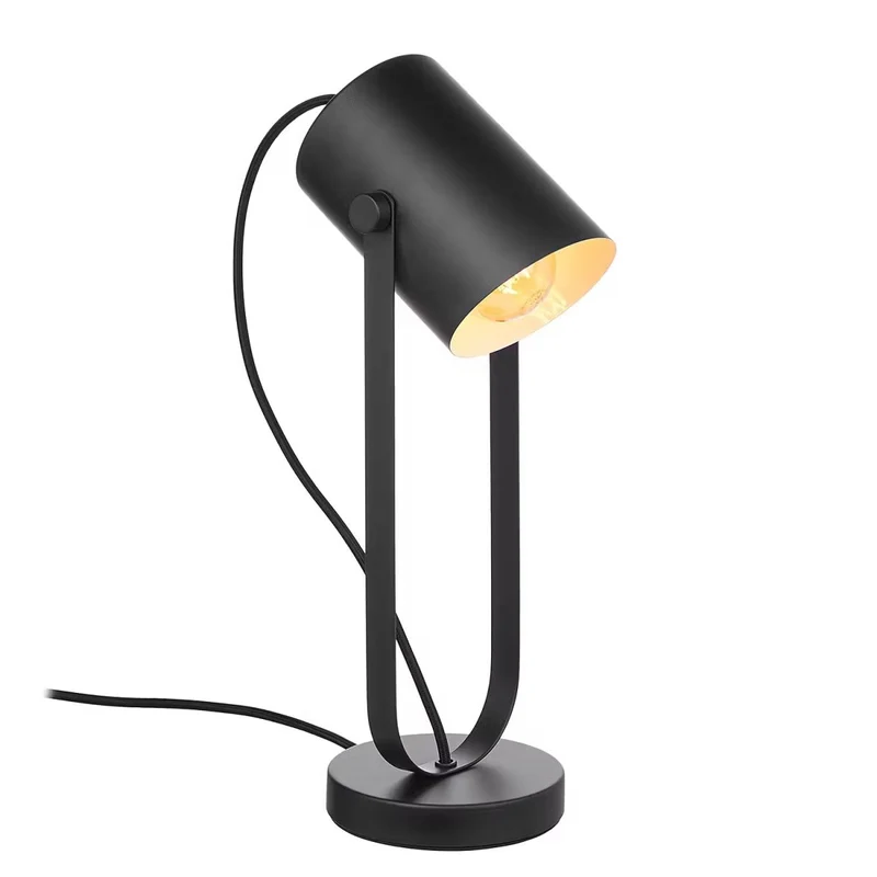 ON STAGE Schreibtischlampe – Verstellbare Metall-Tischlampe im Spot-Design