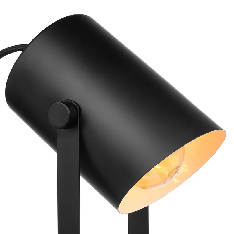 ON STAGE Schreibtischlampe – Verstellbare Metall-Tischlampe im Spot-Design