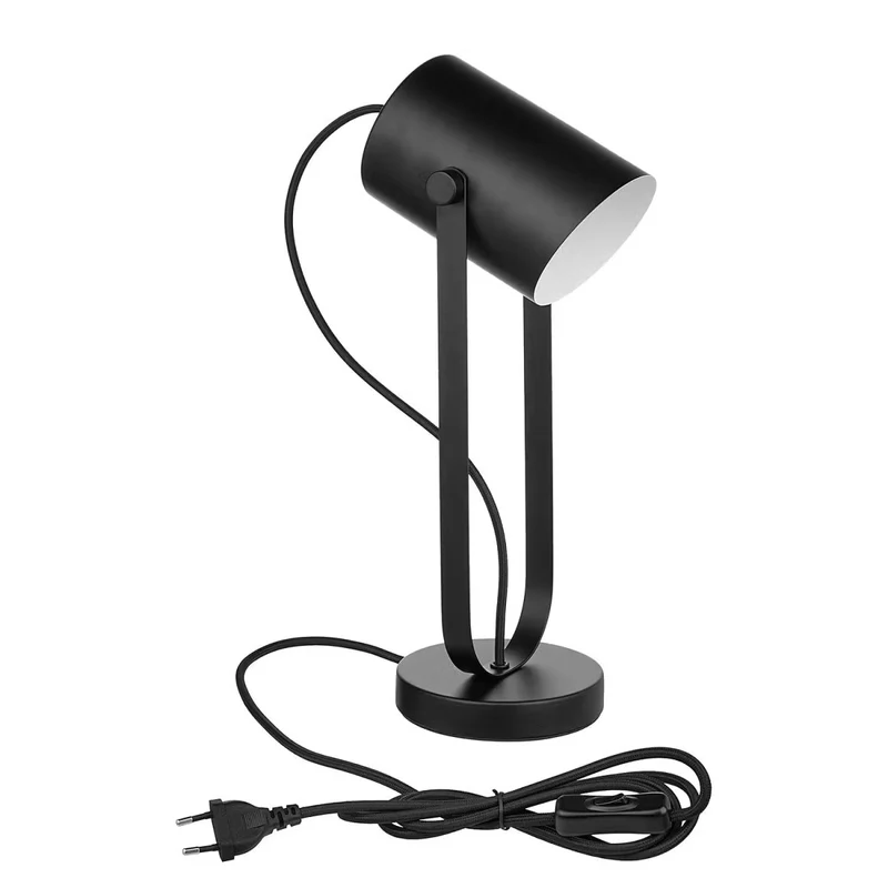 ON STAGE Schreibtischlampe – Verstellbare Metall-Tischlampe im Spot-Design