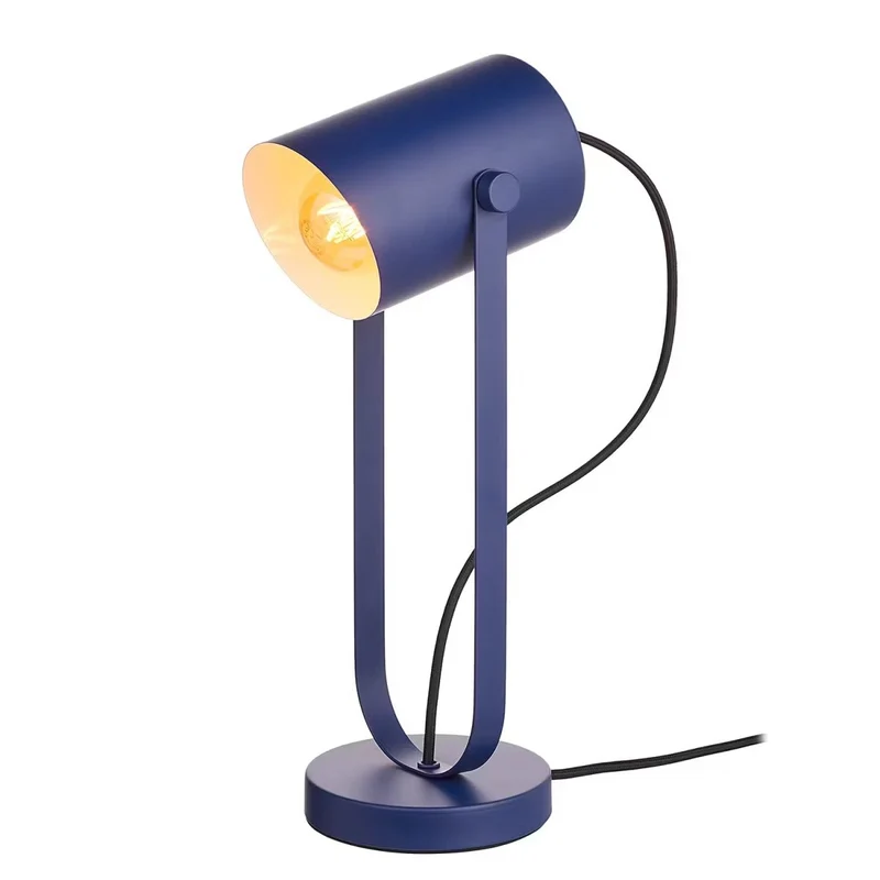 ON STAGE Schreibtischlampe – Verstellbare Metall-Tischlampe im Spot-Design