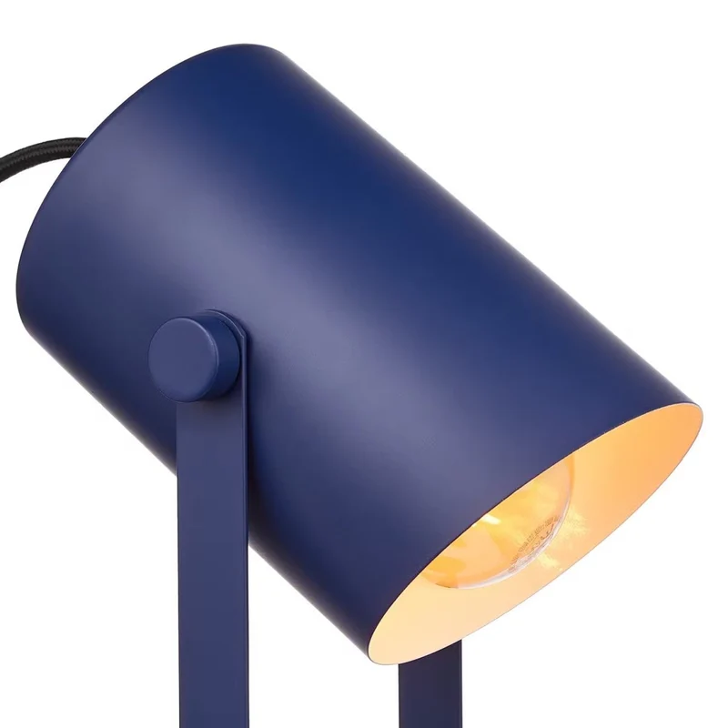 ON STAGE Schreibtischlampe – Verstellbare Metall-Tischlampe im Spot-Design