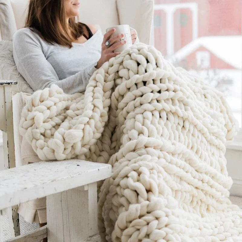 Knitoria – XXL Chunky Strickgarn 1000g – Weich & vielseitig für Strickprojekte