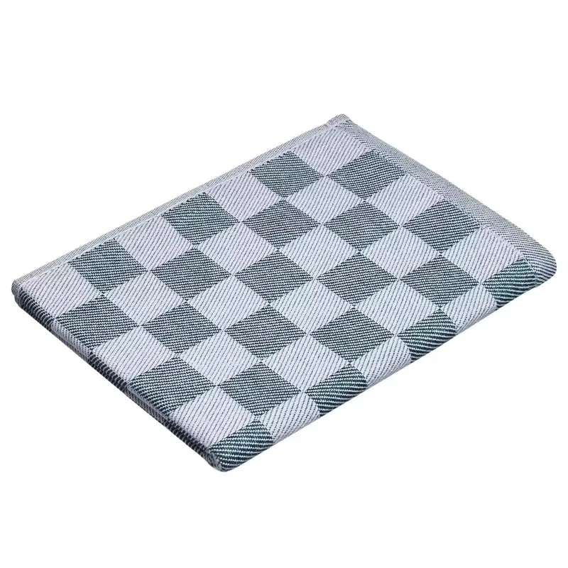 CHECKER STYLE Geschirrtuch-Set – Moderne Küchentücher mit Karomuster im 3er-Set