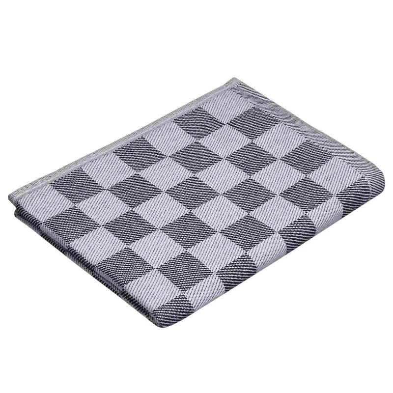CHECKER STYLE Geschirrtuch-Set – Moderne Küchentücher mit Karomuster im 3er-Set