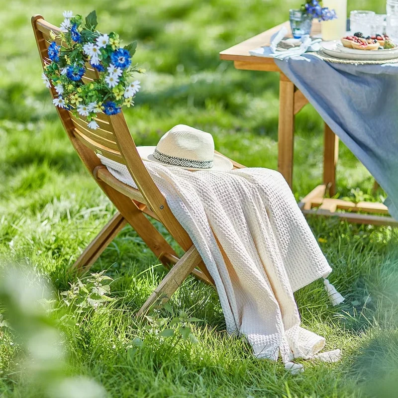 SOMERSET Gartenstuhl 2er-Set – Klappbare Gartenstühle aus FSC®-Akazienholz
