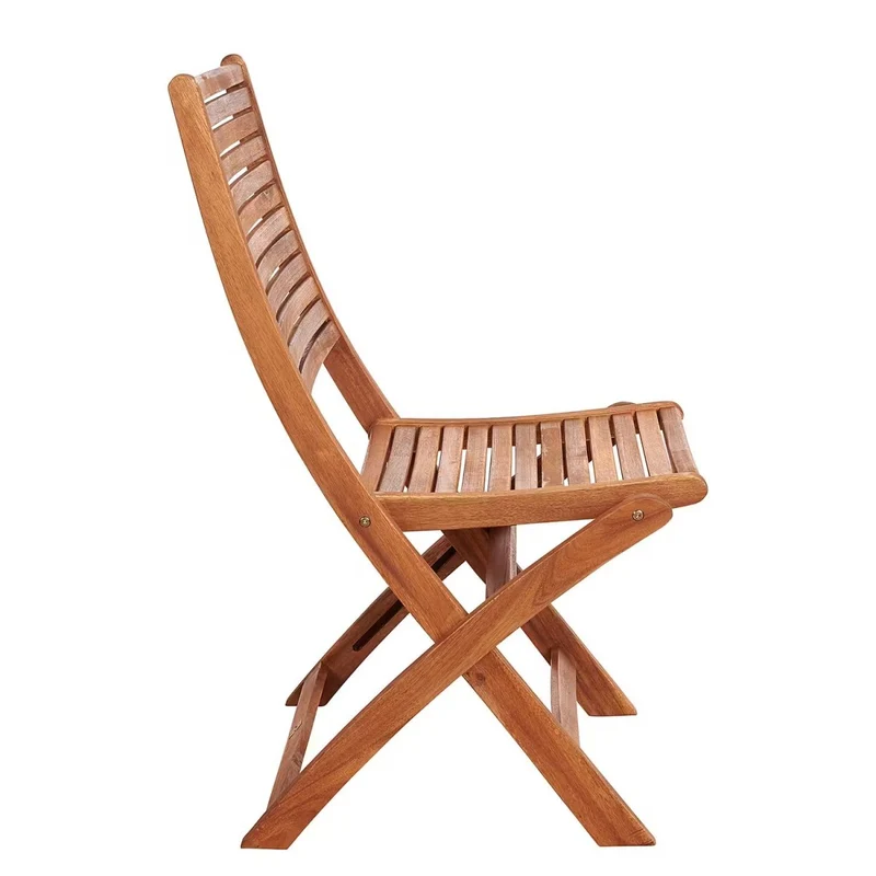 SOMERSET Gartenstuhl 2er-Set – Klappbare Gartenstühle aus FSC®-Akazienholz