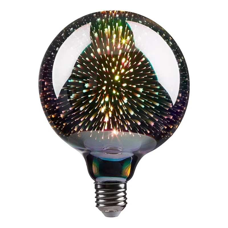 BRIGHT LIGHT Fireworks LED-Leuchtmittel – Dekorative LED-Lampe Mit Faszinierendem Feuerwerk-Effekt