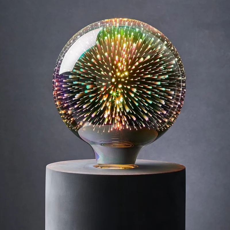 BRIGHT LIGHT Fireworks LED-Leuchtmittel – Dekorative LED-Lampe Mit Faszinierendem Feuerwerk-Effekt