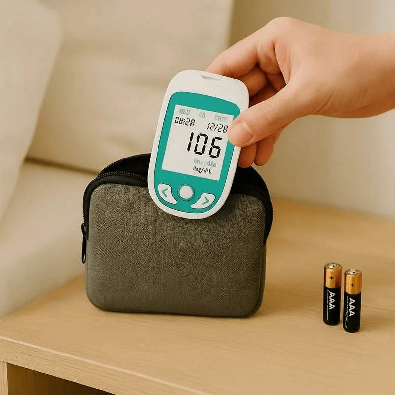 LIPOMETER – Kompakter Cholesterin-Analysator Mit Multifunktionstests Und Schnellen Messergebnissen