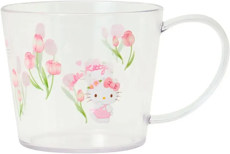 Sanrio Cinnamoroll See-through Beverage Mug 4.9x3.5x3.1 in