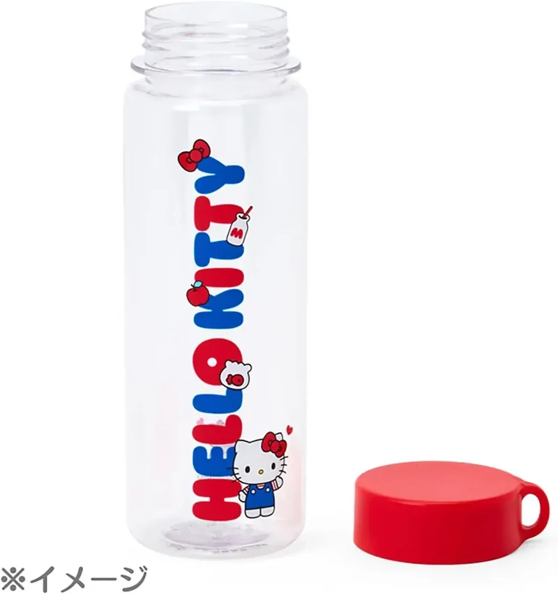 Sanrio Chromi Clear Water Bottle with Carrying Strap Cold Drinks