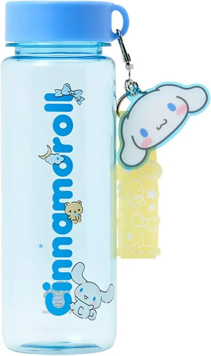 Sanrio Chromi Clear Water Bottle with Carrying Strap Cold Drinks