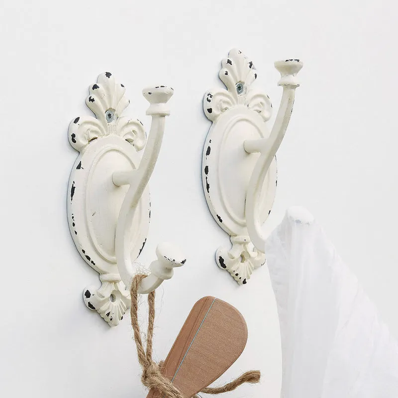 Haken 2er-Set Tede – Dekorative Wandhaken Aus Gusseisen Im Landhausstil
