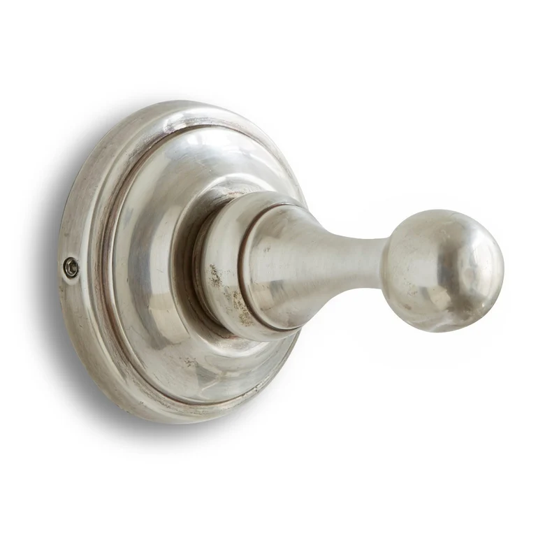 Haken Welson – Eleganter Messing-Wandhaken Mit Antiksilber-Finish