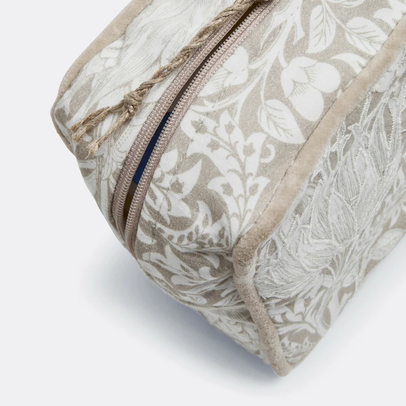 Täschchen 2er-Set Rosaviel – Florale Kosmetiktaschen Aus Baumwolle Mit Stickerei