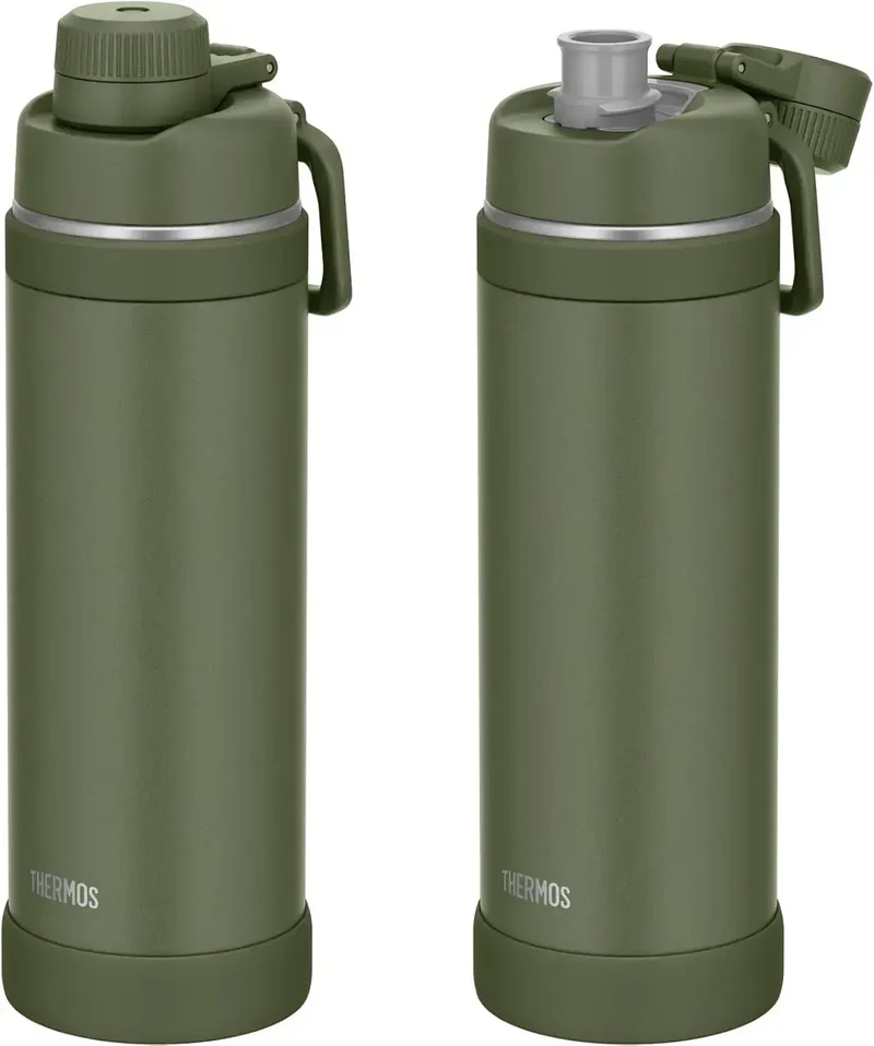 Thermos FJU-1000 Vacuum Insulated 1L Sport Flask Khaki