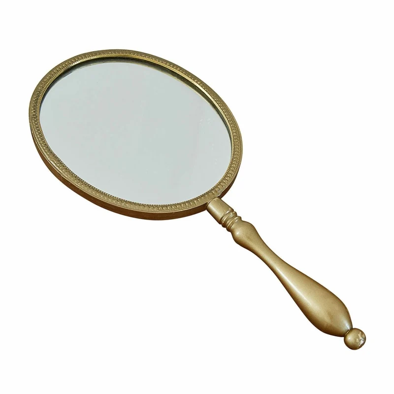 ARAVELLE Handspiegel – Eleganter Vintage-Spiegel Aus Messing