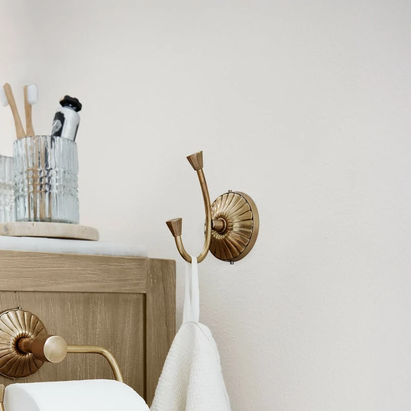 TERLING Wandhaken – Eleganter Messinghaken Mit Vintage-Charme