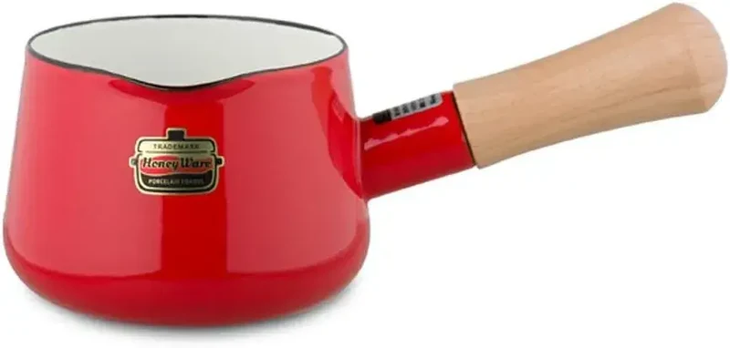 Fuji Horo Solid Kitchen Kettle, Durable Enamel Hot Water Pot 1.5L