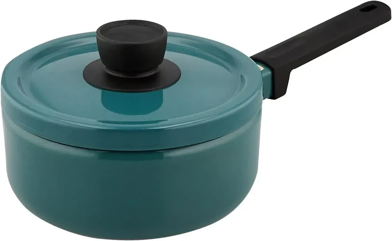 Fuji Horo Solid Kitchen Kettle, Durable Enamel Hot Water Pot 1.5L