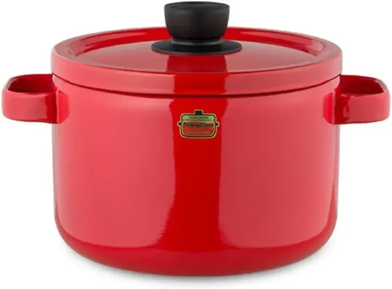 Fuji Horo Solid Kitchen Kettle, Durable Enamel Hot Water Pot 1.5L