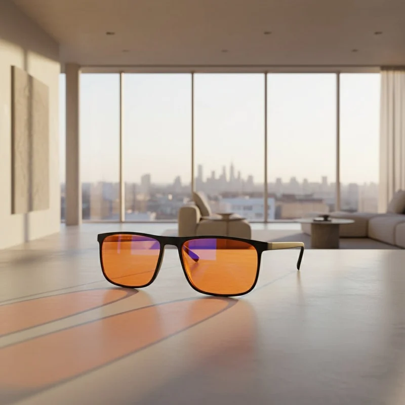 Nacht Zone – Rotfilter-Brille Für Die Schlafroutine Und Tiefenentspannung