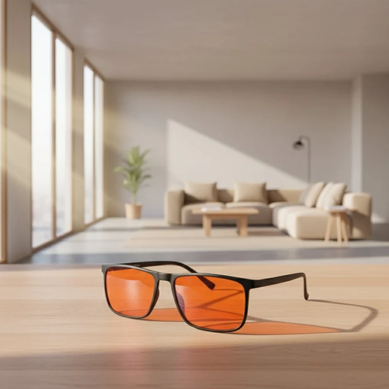 Nacht Zone – Rotfilter-Brille Für Die Schlafroutine Und Tiefenentspannung