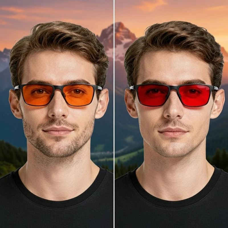 Nacht Zone – Rotfilter-Brille Für Die Schlafroutine Und Tiefenentspannung