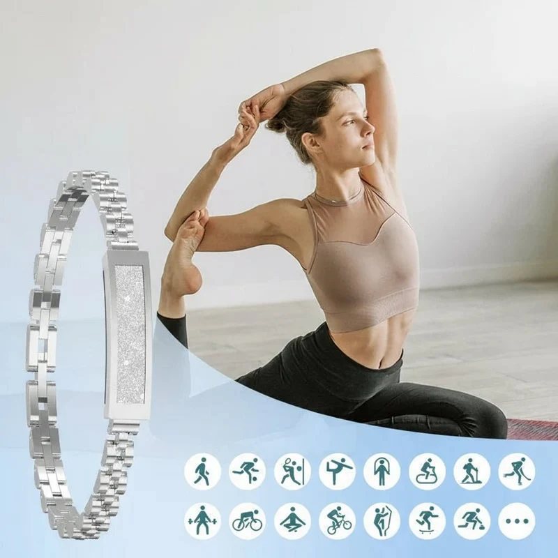 LUMILINK – Smartes Kettenarmband Für Damen Mit Aktivitäts-Verfolgung