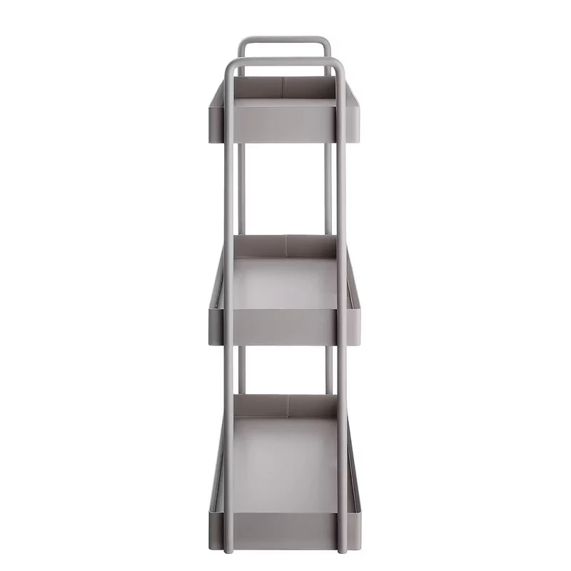 SIDELINE Regal Mit 3 Böden – Industrial Metallregal Für Wohnzimmer, Küche & Büro