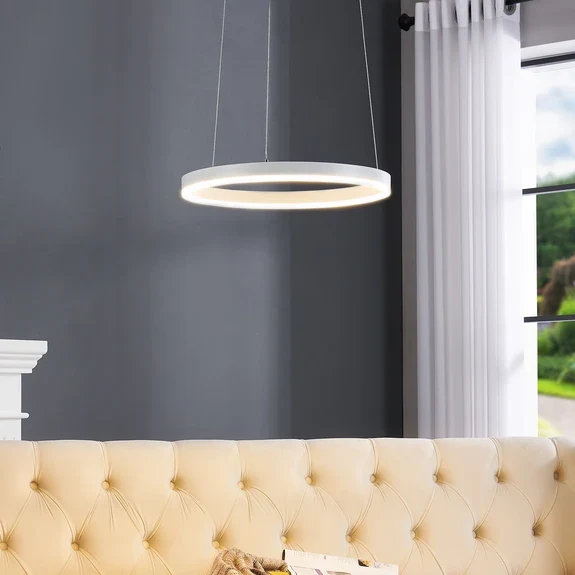 ALBIONA LED Pendelleuchte – Moderner Ring-Kronleuchter mit integrierter LED-Beleuchtung