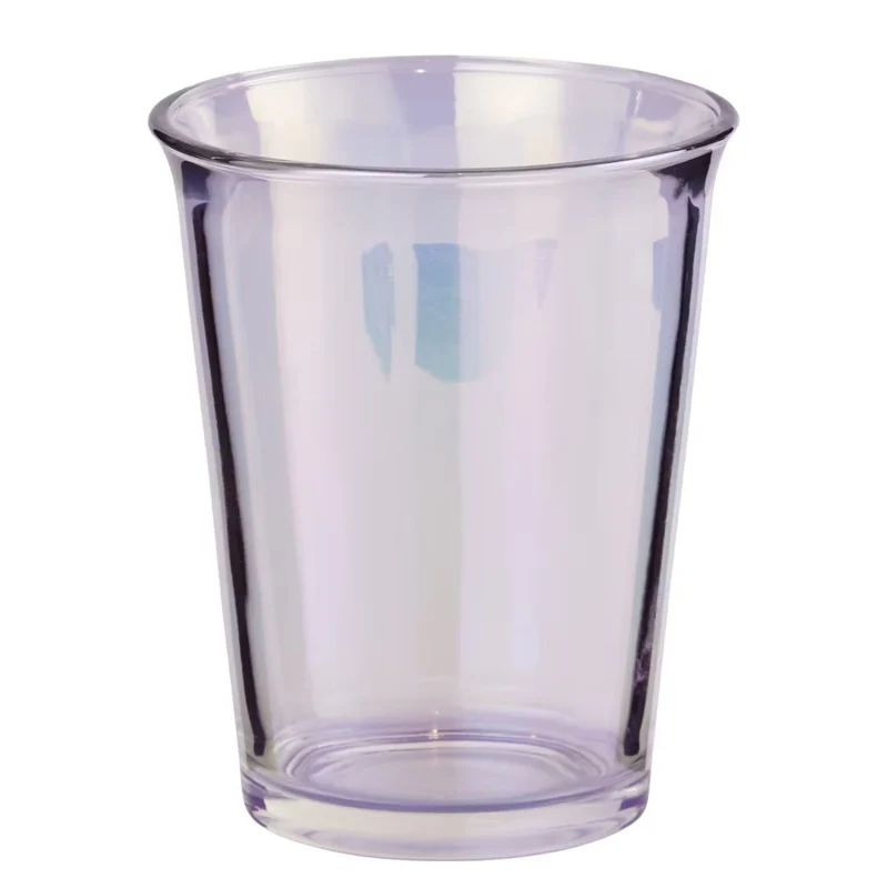 GALET Drinking Glass Set of 6 – Elegant Shimmer Glassware for Stylish Everyday Dining