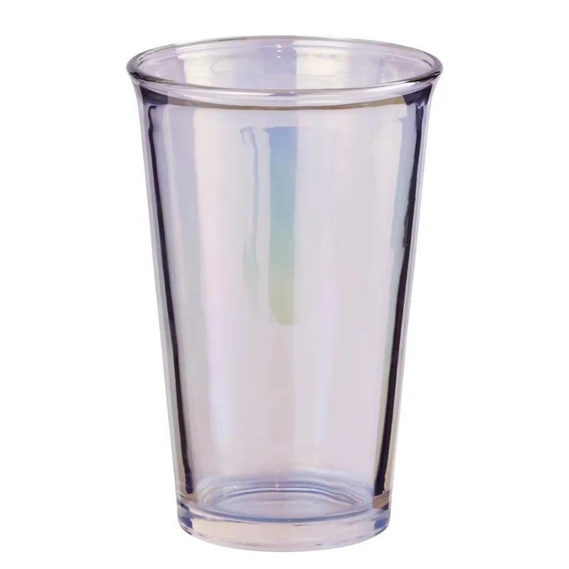 GALET Drinking Glass Set of 6 – Elegant Shimmer Glassware for Stylish Everyday Dining