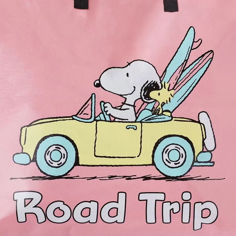 PEANUTS Snoopy Road Trip Jumbo Tasche – Geräumige Aufbewahrungstasche mit charmantem Snoopy-Design