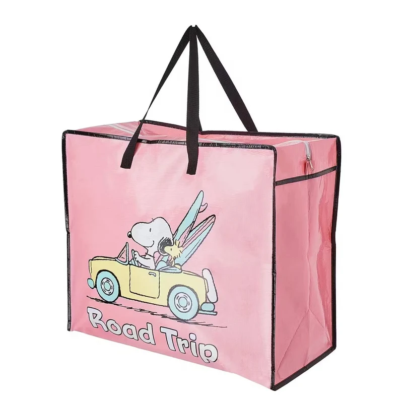 PEANUTS Snoopy Road Trip Jumbo Tasche – Geräumige Aufbewahrungstasche mit charmantem Snoopy-Design