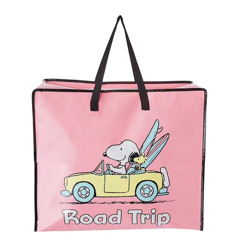 PEANUTS Snoopy Road Trip Jumbo Tasche – Geräumige Aufbewahrungstasche mit charmantem Snoopy-Design