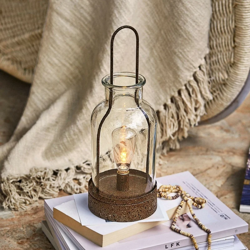 FALIRAH LED-Laterne – Vintage Laterne Mit Industriellem Charme