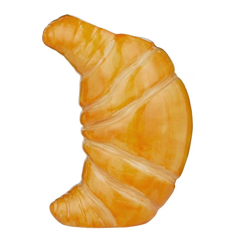 Croissant Vase – Kreative Porzellanvase Im Croissant-Design